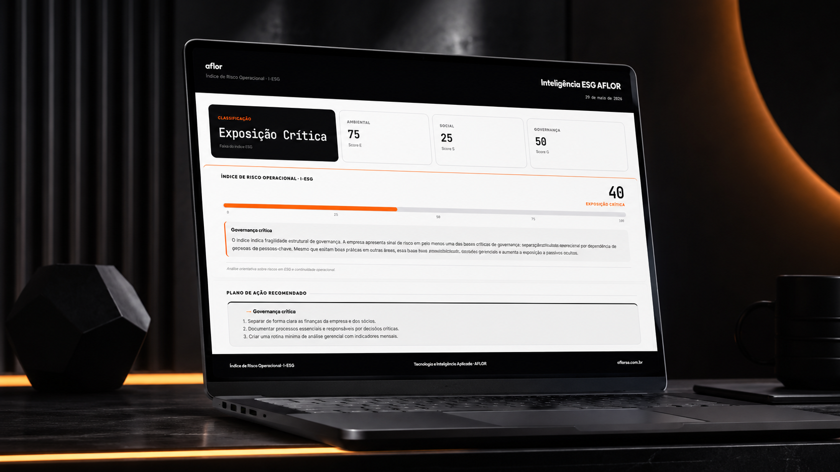 Interface da Inteligência ESG Aplicada